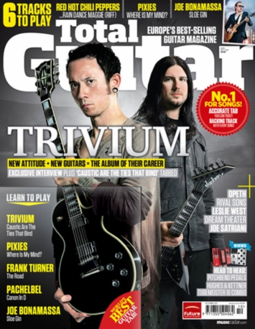 Total Guitar: Matt Heafy &amp; Corey Beaulieu [scans] (pt.2)