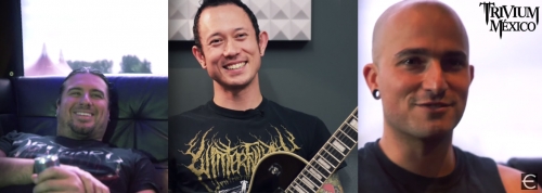 Preguntas &amp; Respuestas con Matt, Paolo y Corey de Trivium [video &amp; traducción]