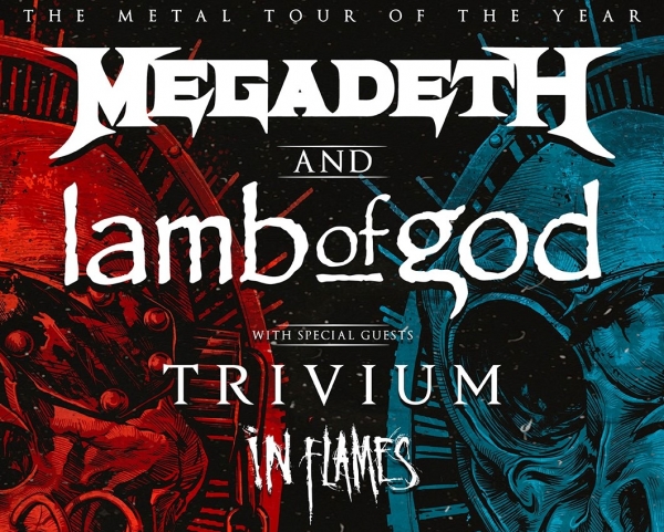 Tour de Trivium junto a Megadeth, Lamb of God, In Flames + misterioso cambio de imagen