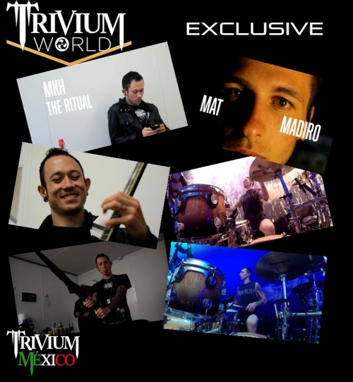 Nuevos videos exclusivos en Triviumworld: Matt Heafy &amp; Mat Madiro