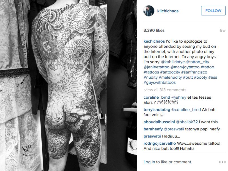 03 black and white ass