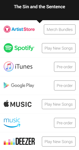 The Sin and the Sentence by Trivium