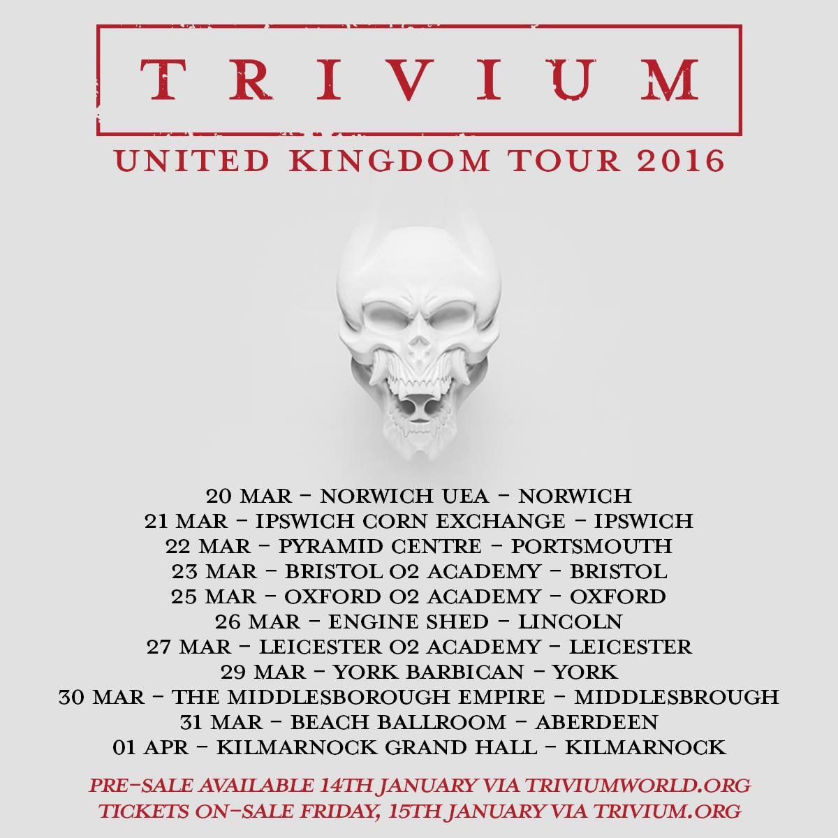 UK tour 2016