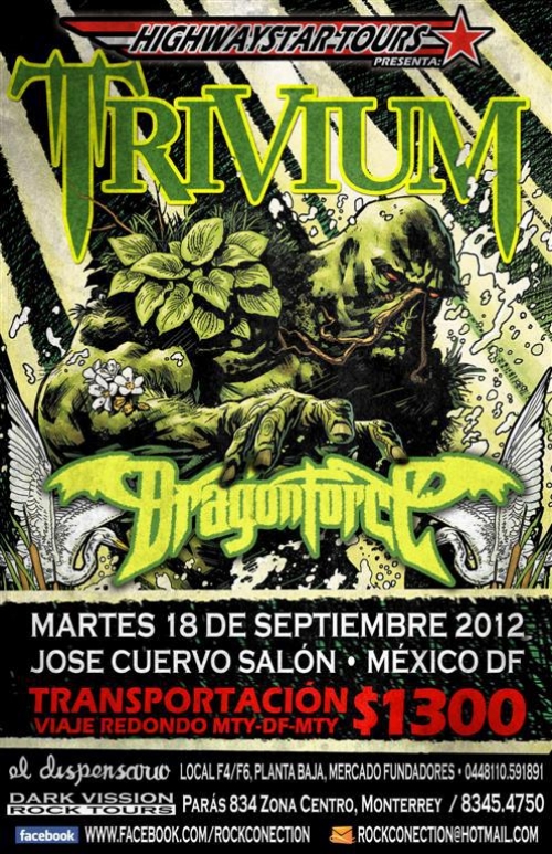 Salida desde Monterrey &amp; Saltillo para ir al concierto