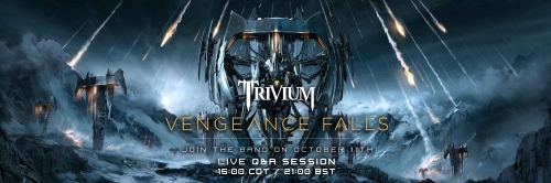 LIVE! TRIVIUM: VENGEANCE FALLS Q&amp;A / Sesi&oacute;n de Preguntas &amp; Respuestas En Vivo