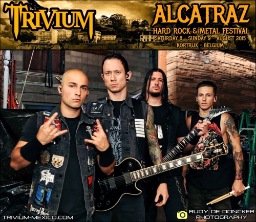 Trivium participar&aacute; en el Alcatraz Metal Festival 2015