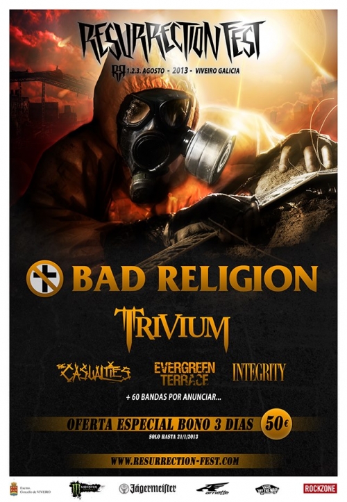 Trivium confirmados para el Resurrection Fest 2013 (Espa&ntilde;a)