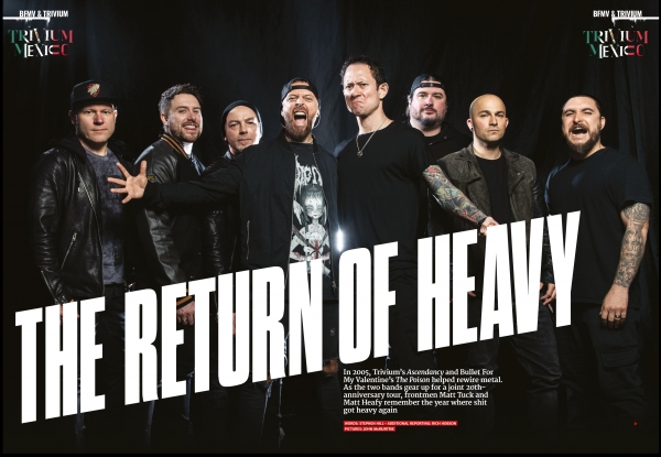Trivium &amp; BFMV: El Regreso de lo Pesado - Metal Hammer entrevista a Matt Heafy &amp; Matt Tuck