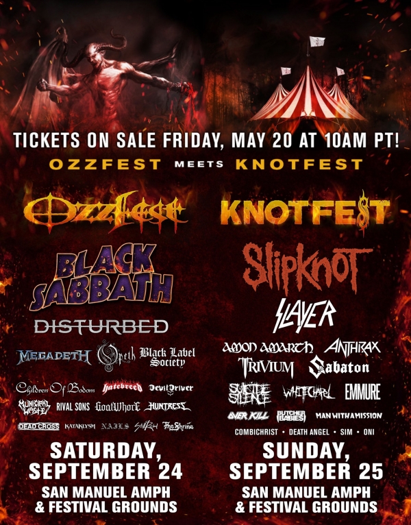 Trivium confirmados para el "Ozzfest Meets Knotfest"
