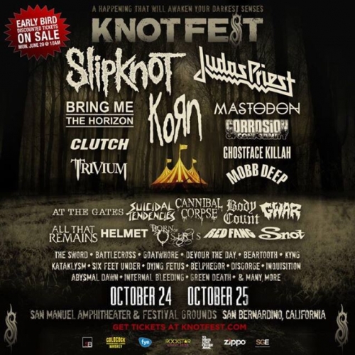 Trivium confirma participación en el Knotfest