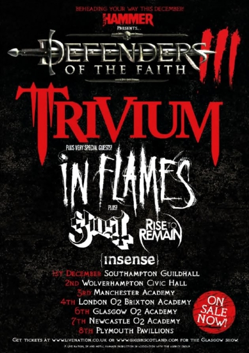 Inicio del Defenders Of The Faith Tour