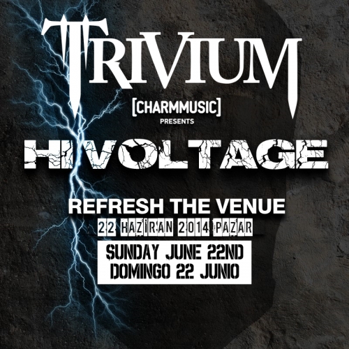 Trivium participar&aacute; en el festival Hi-Voltage 2014 (Estambul, Turqu&iacute;a)