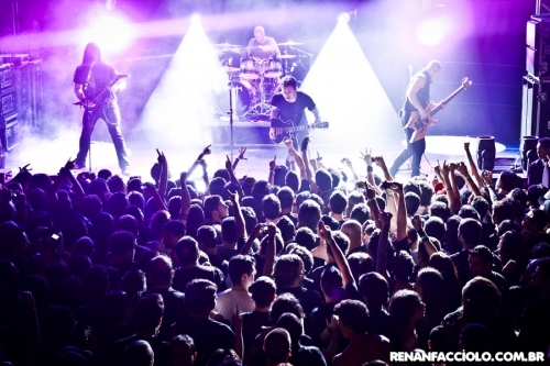 Trivium, S&atilde;o Paulo, Brasil (8 sept. 2012)