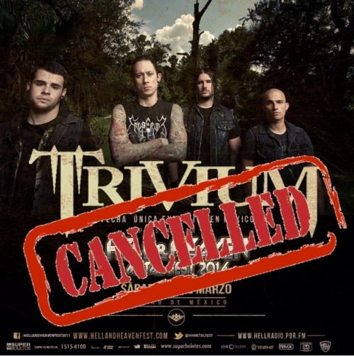 Trivium regresa a M&eacute;xico: Hell &amp; Heaven Metal Festival 2014