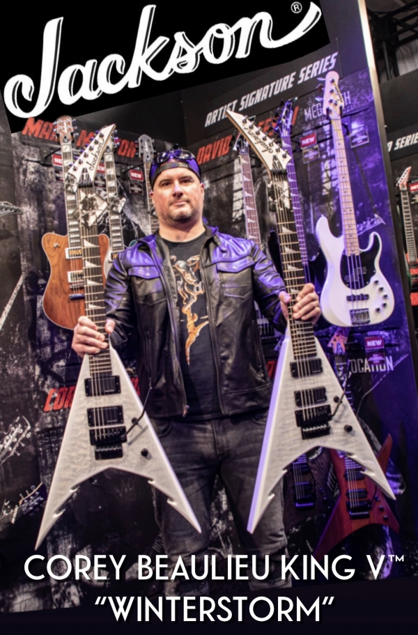 Nueva guitarra signature Jackson de Corey Beaulieu