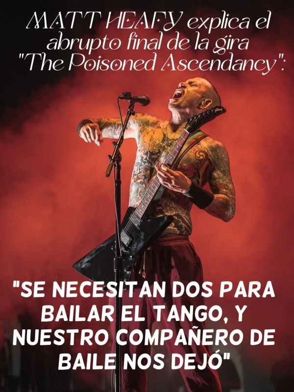 Matt explica el abrupto final del Poisoned Ascendancy Tour